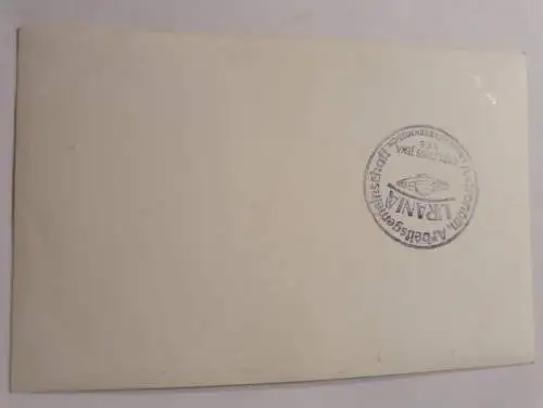 Komet - Stempel Urania Carl Zeiss Jena