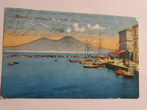 Napoli - Vesuvio da S. Lucia