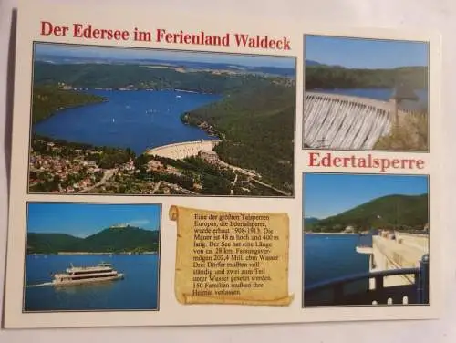 Der Edersee im Ferienland Waldeck