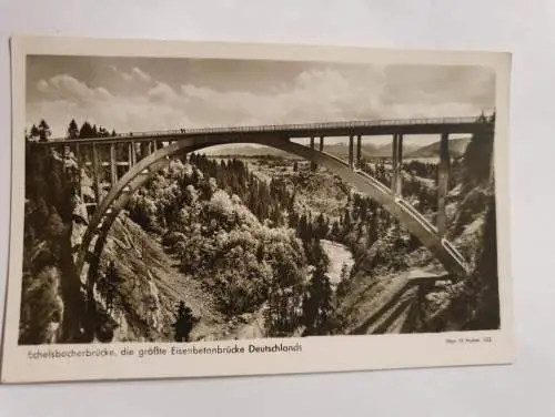 Echelsbacherbrücke, die größte Eisenbetonbrücke Deutschlands