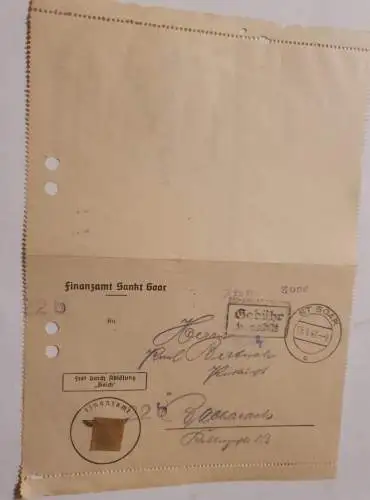 Finanzamt Sankt Goar - 1946