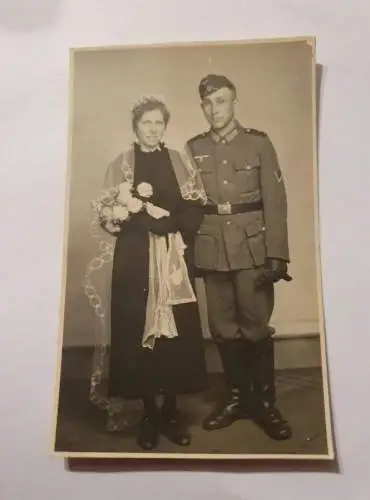 Wehrmacht Soldat nach de Hochzeit