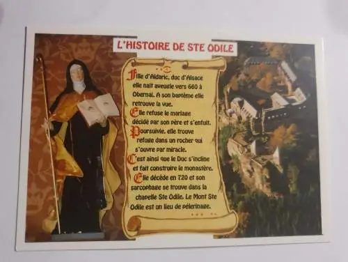 L'Histoire de Ste Odile