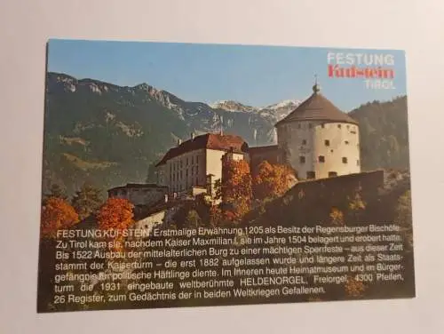 Festung Kufstein Tirol