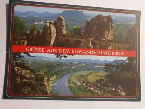 Grüsse aus dem Elbsandsteingebirge