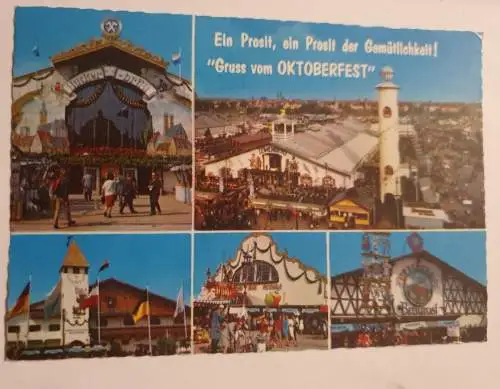 Ein Prosit, ein Prosit der Gemütlichkeit! - Gruss vom Oktoberfest