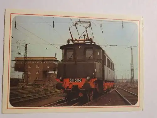 Betriebsfähige Museumslokomotive 204 001