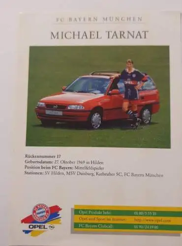 Opel - FC Bayern München - Michael Tarnat