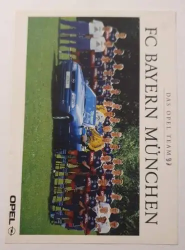 Opel - FC Bayern München - Saison 1997/1998