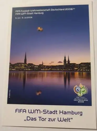 FIFA WM Stadt Hamburg - Das Tor zur Welt