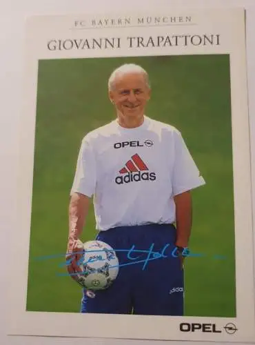 Opel - FC Bayern München - Giovanni Trapattoni