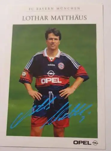 Opel - FC Bayern München - Lothar Matthäus