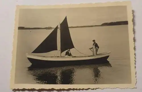 Segelboot - Sommer 1956