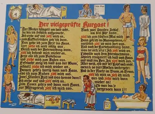 Der vielgeprüfte Kurgast !