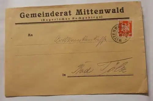 Umschlag - Gemeinderat Mittenwald