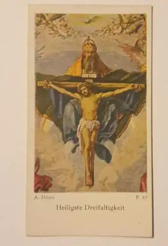 Heiligste Dreifaltigkeit (kleine Karte)