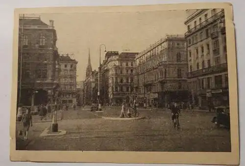 Wien - Kärntnerstraße , Blick Stephansdom