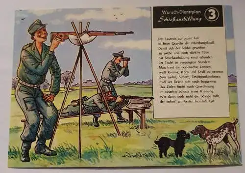 Wunsch Dienstplan - Schießausbildung