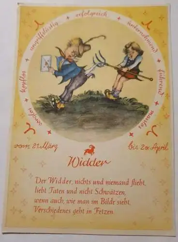 Sternzeichen Widder