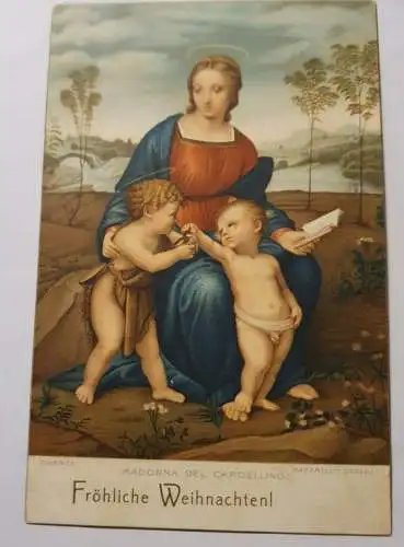 Fröhliche Weihnachten ! - Madonna del Cardellino