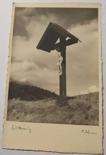 Jesus Kreuz am Berg - Wegkreuz