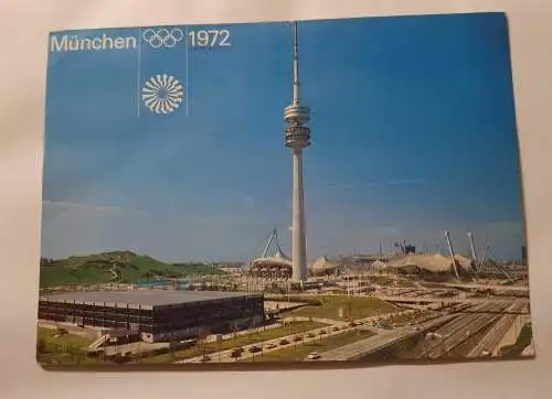 München - Olympiagelände mit Olympiaturm