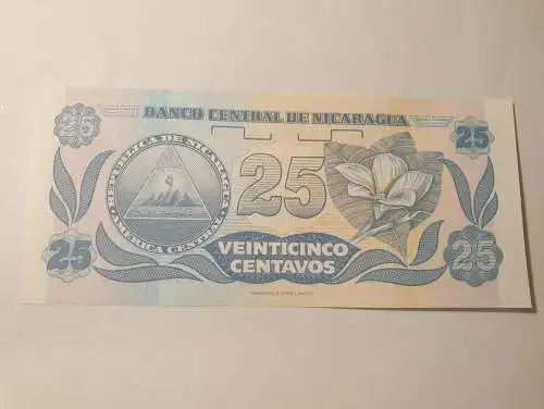 25 Centavos - Nicaragua