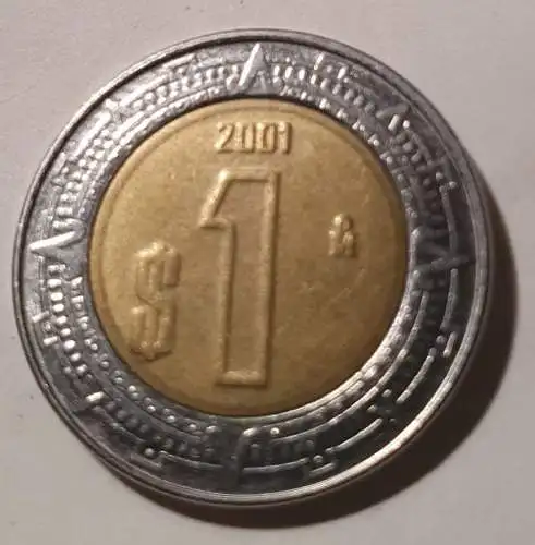1 Pesos Mexico