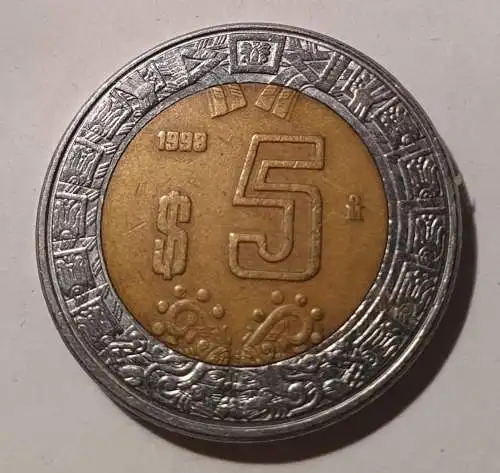 5 Pesos Mexico