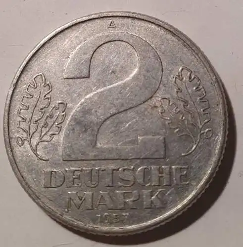 2 Deutsche Mark - 1957