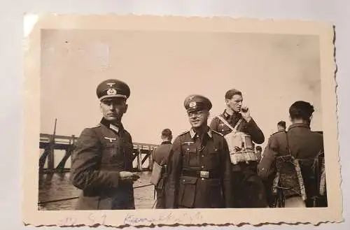 Wehrmachts Soldaten am Kanal - 1941