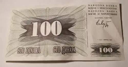 100 Dinar - Bosnien