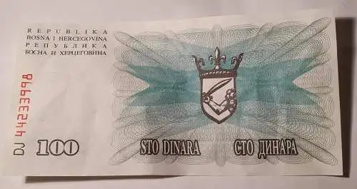 100 Dinar - Bosnien