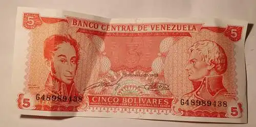 5 Bolivares - Venezuela