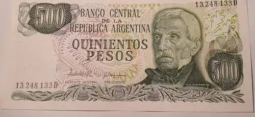 500 Pesos - Argentinien
