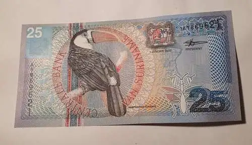 25 Gulden - Suriname