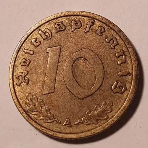 10 Reichspfennig - 1937 A