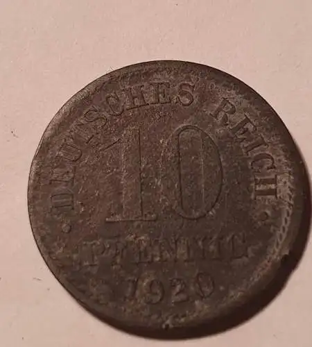 10 Pfennig - Deutsches Reich - 1920