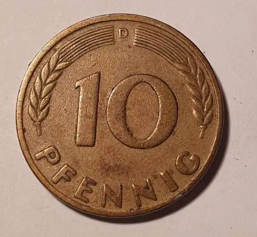 10 Pfennig - Bank Deutscher Länder - 1949