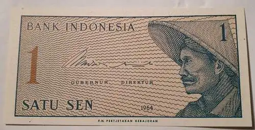 1 Satu Sen - Indonesien