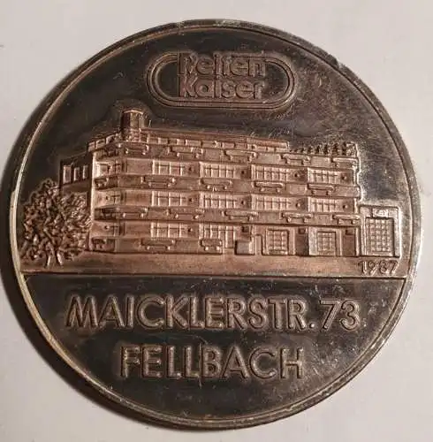 Silbermedaille - Reifen Kaiser - Fellbach