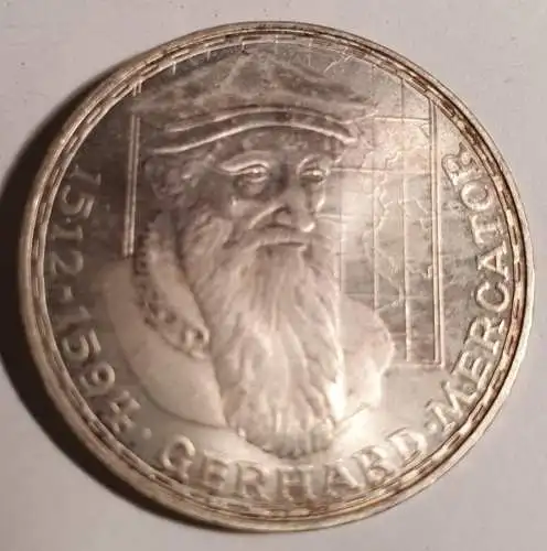 5 Deutsche Mark - 1969 - Gerhard Mercator