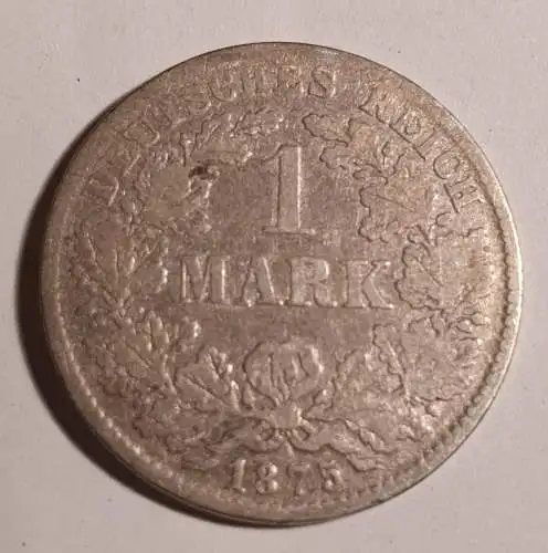 1 Mark - Deutsches Reich - 1875