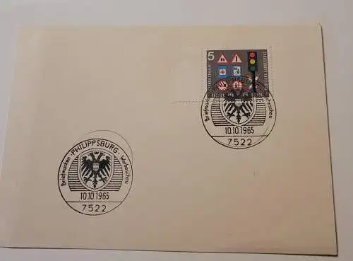 Stempel - Philippsburg - Briefmarken Werbeschau 1965