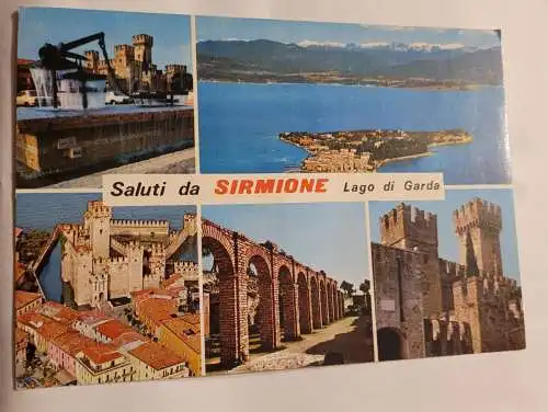 Saluti da Sirmione Lago di Garda - Grüße aus Sirmione am Gardasee