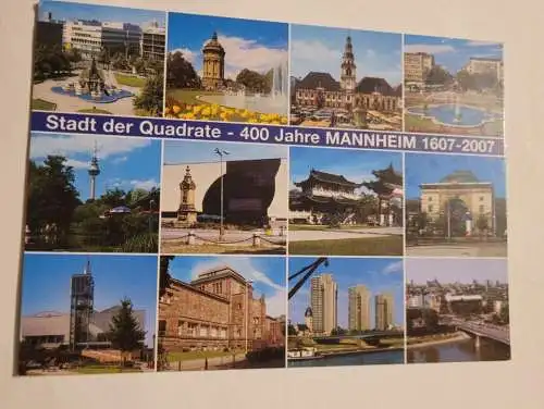 Mannheim Stadt der Quadrate