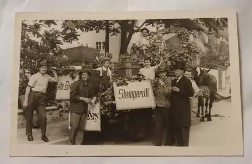 Winzerfest in Bensheim 1963 - Wagen