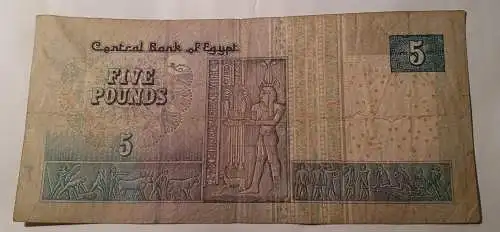 5 Pounds - Ägypten