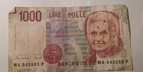 1000 Lire Mille - Italien