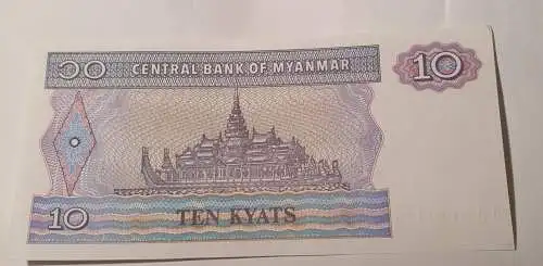 10 Kyat - Myanmar